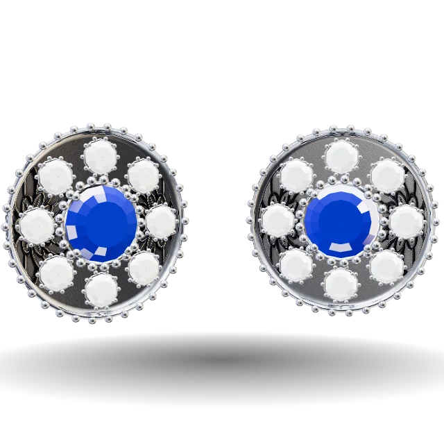 Neelam Phool Studs
